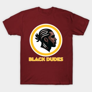 Washington Black Dudes Redskins T-Shirt